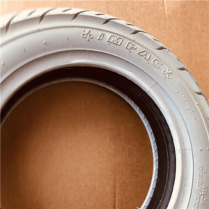 Pneu+Insert 3.00-8 SMART IS 306 gris semi slick, talon 50/53 mm (K)