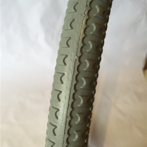 Bandage gris 16x1.75 (47-305) cranté talon 25 mm (F4)