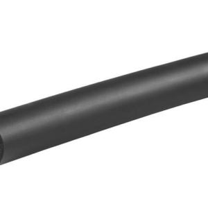Cache tube noir 210x22 mm surface lisse (A3)