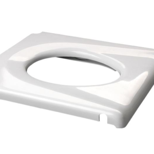 Assise garde-robe blanche 455x450 mm